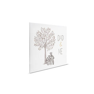 Made In Germany - Home Decor Canvas <b>Picture</b> Lemurs - Wall Painting Mural In Beige And Grey - Canvas <b>Picture</b> On Stretcher <b>Frame</b> - Product Image 6