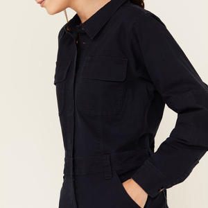 เสื้อคลุมทำงานสตรีมีสไตล์และใช้งานได้จริงพร้อมตัวเลือกการสร้างแบรนด์เหมาะสำหรับช่างช่างและช่างเชื่อม - Product Image 4