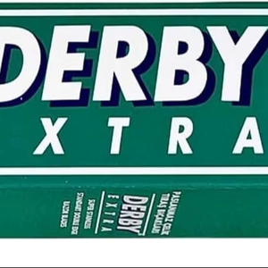 Derby Extra Double Edge Safety <b>Razor</b> <b>Blades</b> 100 Pack Stainless Steel DE Shaving <b>Blade</b> Refills Smooth Precision Shave Wholesale - Product Image 1