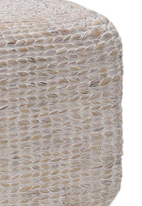 Nouveau design tendance, banc de rangement multifonctionnel artisanal en jacinthe d'eau rustique, tabourets ottoman, osier naturel et sûr, chambre à coucher, maison - Product Image 3