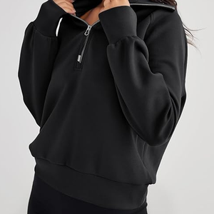 เสื้อมีฮู้ดผ้าฟลีซปักลายสำหรับทั้งชายและหญิงผ้ากันลมเป็นมิตรกับสิ่งแวดล้อมผ้าซิปมีฮู้ดสไตล์ฮิปฮอปสำหรับฤดูหนาวขายส่ง - Product Image 2