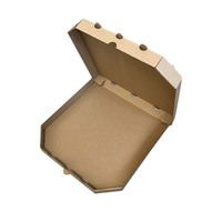 Vente en gros de boîtes d'imprimante à passage unique Boîte à pizza hexagonale écologique de 50cm * 50cm avec votre propre logo