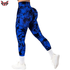 New Hip <b>Women</b> <b>Leggings</b> Wear Fitness High Waist Hip Pocket Side Pocket Yoga Booty Pants Customized Logo - Product Image 4