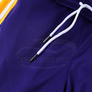 Uniformes de baloncesto antiarrugas para hombres fabricados en poliéster de material duradero - Product Image 6