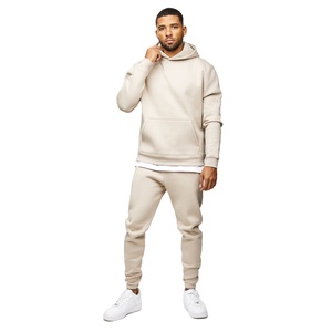 Ensemble sweat-shirt et jogging pour homme en molleton doux, tenue d'hiver décontractée, vêtements de sport, look élégant et relaxé pour la salle de sport - Product Image 1