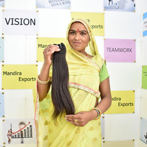 Raw Virgin Vendors Wholesale Cheap 100% Cuticle Aligned Raw Human Hair Bundles Machine Double Weft Temple Straight Indian Hair - Product Image 2