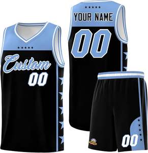 Uniforme de basket-ball original personnalisé ensemble de shorts en jersey respirant imprimé par sublimation vêtements d'entraînement - Product Image 3
