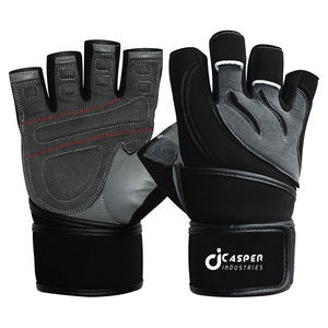 Venta caliente Guantes de gimnasio de medio dedo para culturismo y Fitness Ejercicio Entrenamiento Guantes de levantamiento de pesas - Product Image 1
