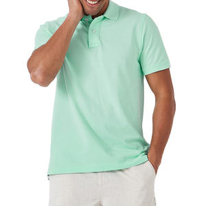 Polo de golf para hombre, 100% algodón, poliéster de alta calidad, Etiqueta Privada, ropa informal, polos para hombre - Product Image 1