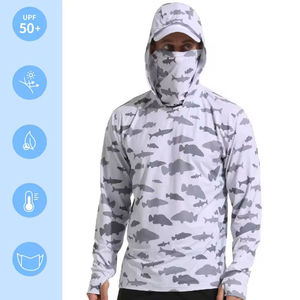 T-shirts de pêche personnalisés en gros, fabricant OEM, fournisseur de vêtements d'aventure respirants et performants pour l'extérieur - Product Image 1