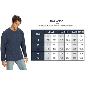 <b>T</b>-<b>shirt</b> 100% Cotton High Quality Full Sleeve Hand Blank Loose Fit Long Sleeve <b>T</b> <b>Shirt</b> Cotton <b>Men</b> <b>T</b>-<b>shirt</b> for <b>Men</b> Crew Fitness - Product Image 6