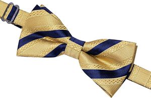 New Fashion Design Straps Wedding Bowtie Striped Print Elegant Embroidery Masonic <b>Cravats</b> Custom Silk Made <b>Bow</b> <b>Ties</b> Breathable - Product Image 4