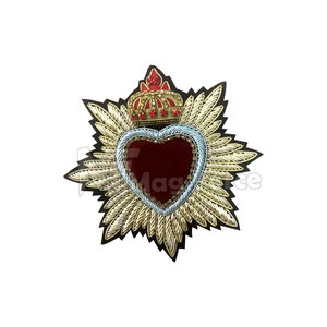 Insignias de bordado de nuevo diseño, insignias hechas a mano de alambre de lingotes hechas en Pakistán - Product Image 2