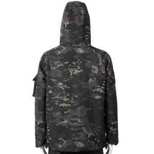 Conjunto de Ropa Táctica de Combate Impermeable y Cortavientos con Estampado de Camuflaje, Chaqueta con Puños Ajustables para Aventuras al Aire Libre, Caza en Clima Frío - Product Image 6