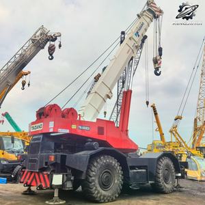 Grue tout-terrain télescopique hydraulique Tadano TR-500EX d'occasion, 50 tonnes, flèche télescopique de 34 m, marque japonaise d'origine, faible nombre d'heures, certifiée CE - Product Image 6