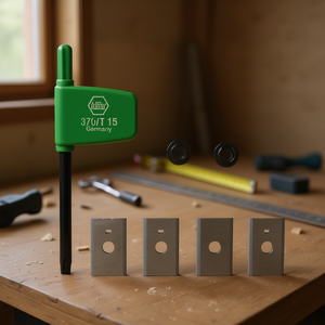 Lame réversible Festool HW-WP TX T15, jeu de 4 lames de scie - Product Image 3