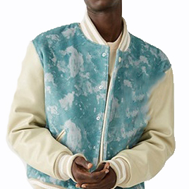 Chaqueta Universitaria para Hombre, Diseño Deportivo, Impermeable, Transpirable, de Lana, Personalizable en la Parte Delantera, para Equipos Deportivos - Product Image 6