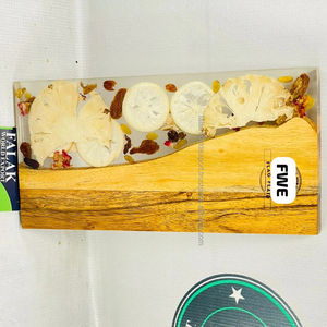 Falak World Export Planche à découper en bois et en résine époxy avec poignée pour la découpe de charcuterie pour la maison et l'hôtel de Falak World Export - Product Image 1