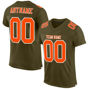 Maillot de football américain personnalisé pour homme, grande taille, sublimation, broderie, uniforme sportif, design personnalisé - Product Image 1