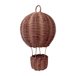 Handwicker Natural Rattan Hot Air Balloon Accessory <b>Decor</b> for Nursery Room Kids Room Wholesale by Vietnamese - Product Image 3