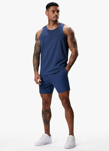 2025 hommes Gym Muscle sans manches chemise mâle gilet débardeurs musculation vêtements imprimer été coton respirant haut pas cher prix - Product Image 3