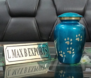 โกศใส่ศพสำหรับสัตว์เลี้ยงทำจากทองเหลืองโกศสำหรับแมวและสุนัขโกศที่ระลึกสำหรับสัตว์เลี้ยงดีไซน์ไม่เหมือนใคร - Product Image 3