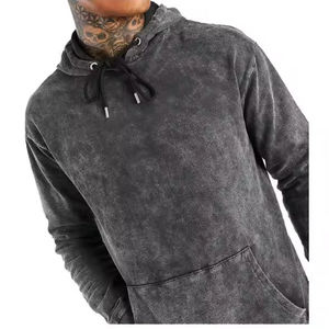 Trajes Deportivos para Hombre de Alta Calidad con Lavado Ácido, Logotipo Personalizado Bordado, Estilo Moderno, Lavado a la Piedra - Product Image 4