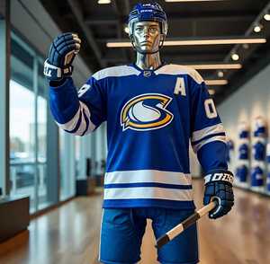Top Quality 100% <b>Polyester</b> Ice Hockey Jersey Sublimation Print Embroidered Logo Custom Ice Hockey Jersey Breathable OEM 2025 - Product Image 4
