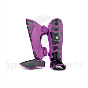 Protector de Piernas de Boxeo de Cuero de Alta Calidad, Personalizado para Entrenamiento Profesional, Espinilleras para Muay Thai, MMA, Kick Boxing - Product Image 2