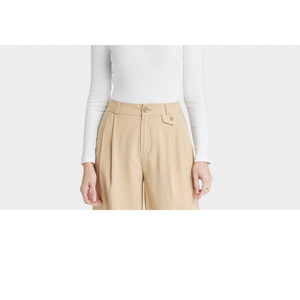 Maglietta a maniche lunghe con scollo a V da donna New Day, taglia M, bianca, in tessuto lavorato a maglia - Product Image 3