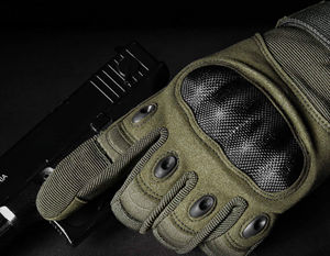 Gants tactiques de tir de chasse en plein air d'hiver d'approvisionnement d'usine gants tactiques de protection de doigt complet avec Logo personnalisé - Product Image 2