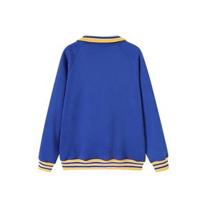 Sudadera Negra de Invierno con Cierre de Cremallera de un Cuarto SGRho |   Sudadera Unisex con Logotipo Chenille en la Parte Delantera y Ribete Acanalado |   Estilo Varsity Transpirable de Secado Rápido - Product Image 2