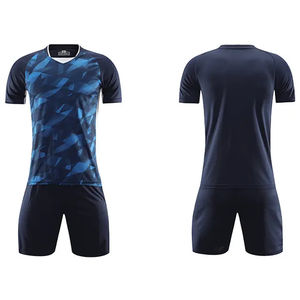 เสื้อฟุตบอลพิมพ์ลาย100% ผ้าโพลีเอสเตอร์ผ้าแห้งเร็วป้องกันแบคทีเรียสำหรับใส่สบาย - Product Image 6