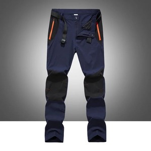 Mens Quick-dry Summer <b>Hiking</b> Climbing Pants -stretch Lightweight Trekking Trousers With Color Block Design Tactical Size - Product Image 6