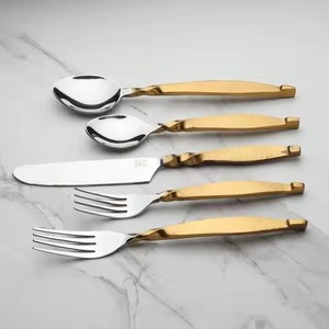 Juego de Cubiertos, Juego de Tenedores y Cucharas de Acero Inoxidable con Acabado Espejo, Juegos de Cubiertos para Restaurante, Decoración de Comedor - Product Image 4