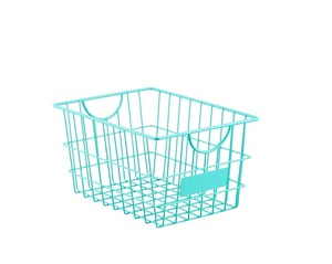 Deep Blue <b>Wire</b> <b>Basket</b> Multifunctional Metal Storage <b>Baskets</b> Acceptable Product - Product Image 4
