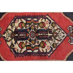 พรมวินเทจ 1.8x3.5 ฟุต (54x108 ซม.) ลายพรางสีแดง พรมตุรกี - Product Image 3