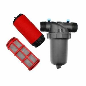 Filtro de disco tipo T Premium de 2,5 \ "para uso agrícola Tecnología de filtración multicapa Bridas de abrazadera híbridas Nuevo riego hidropónico - Product Image 5