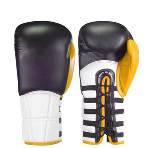 ถุงมือต่อสู้ MMA สำหรับผู้ใหญ่14ออนซ์ทำจากหนังวัวแท้8ออนซ์หนัง PU ออกแบบได้ตามต้องการศิลปะการต่อสู้แบบกำหนดเอง - Product Image 4