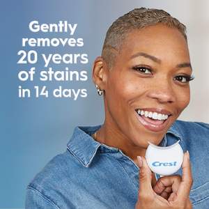 Crest 3D Whitestrips Sensitive & Gentle + Lumière LED – Kit de Blanchiment Dentaire, 1 Lampe + 14 Traitements, Chaque traitement comporte 1 bande supérieure et 1 bande inférieure - Product Image 3