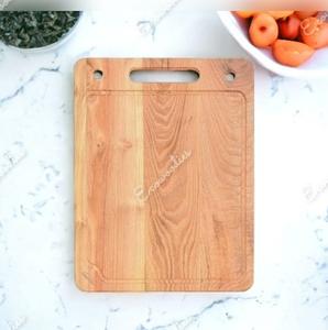 Unique Design Cutting Board Solid Bamboo <b>Wood</b> Portable Plate Vegetables Fruits Bread Tray Steak Chopping Blocks Simple Chopper - Product Image 4