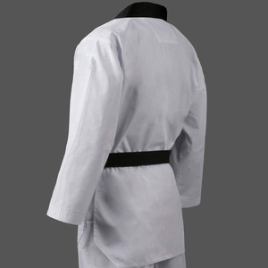 Ropa de artes marciales de la mejor calidad personalizada hombres mujeres Poomsae Taekwondo jiu jitsu kimono uniforme TKD estudiante Dobok - Product Image 3