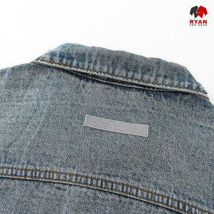 Veste en jean pour homme personnalisée Ryan Pro Gear, fermeture boutonnée confortable, logo personnalisé, style uni, ODM OEM pour l'hiver - Product Image 5