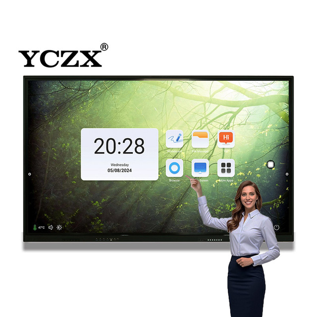 Hot Sale Digital Teaching Board Touch Screen Smart Whiteboard 55/65/75/86/98/110 Inch Displays for Interactive Interactive