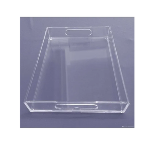 <b>Acrylic</b> Serving Trays Unique Design <b>Acrylic</b> for Wedding Event Decoration Giveaway Gifts Eid Tray Hot Selling - Product Image 1