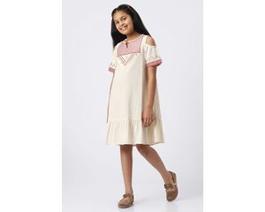 ชุดเดรสวันหยุดชายหาดสไตล์โบฮีเมียนสำหรับเด็กผู้หญิงดีไซน์เนอร์ - Product Image 4