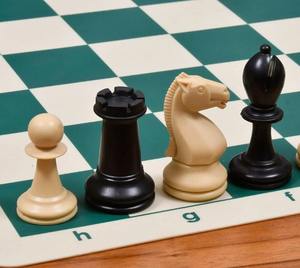 Jeu d'échecs en plastique de la série Classic Player, pièces d'échecs de 3,8 pouces, prix abordable - Product Image 2