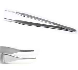 Fórceps de tejido Dental Adson, Punta dentada, acero inoxidable, TC, instrumento quirúrgico reutilizable de alta calidad - Product Image 5