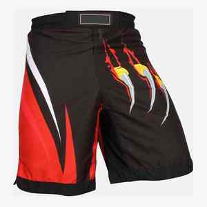 Pantalones cortos de lucha ligeros para hombre MMA, duraderos, elásticos para entrenamiento, ropa deportiva, patrón hecho de algodón Spandex, artes marciales - Product Image 1