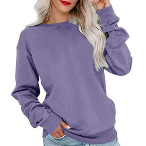 Nouveaux sweats décontractés pour femmes, hiver, épais, surdimensionnés, 100% coton, molleton écologique, séchage rapide, respirants, avec logo frontal - Product Image 3